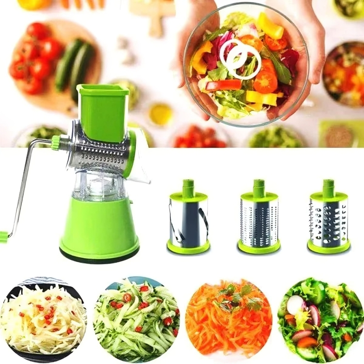 3-in-1 Vegetable Cutter Machine – Chop, Slice & Grate Easily Shopezfy