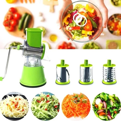 3-in-1 Vegetable Cutter Machine – Chop, Slice & Grate Easily Shopezfy