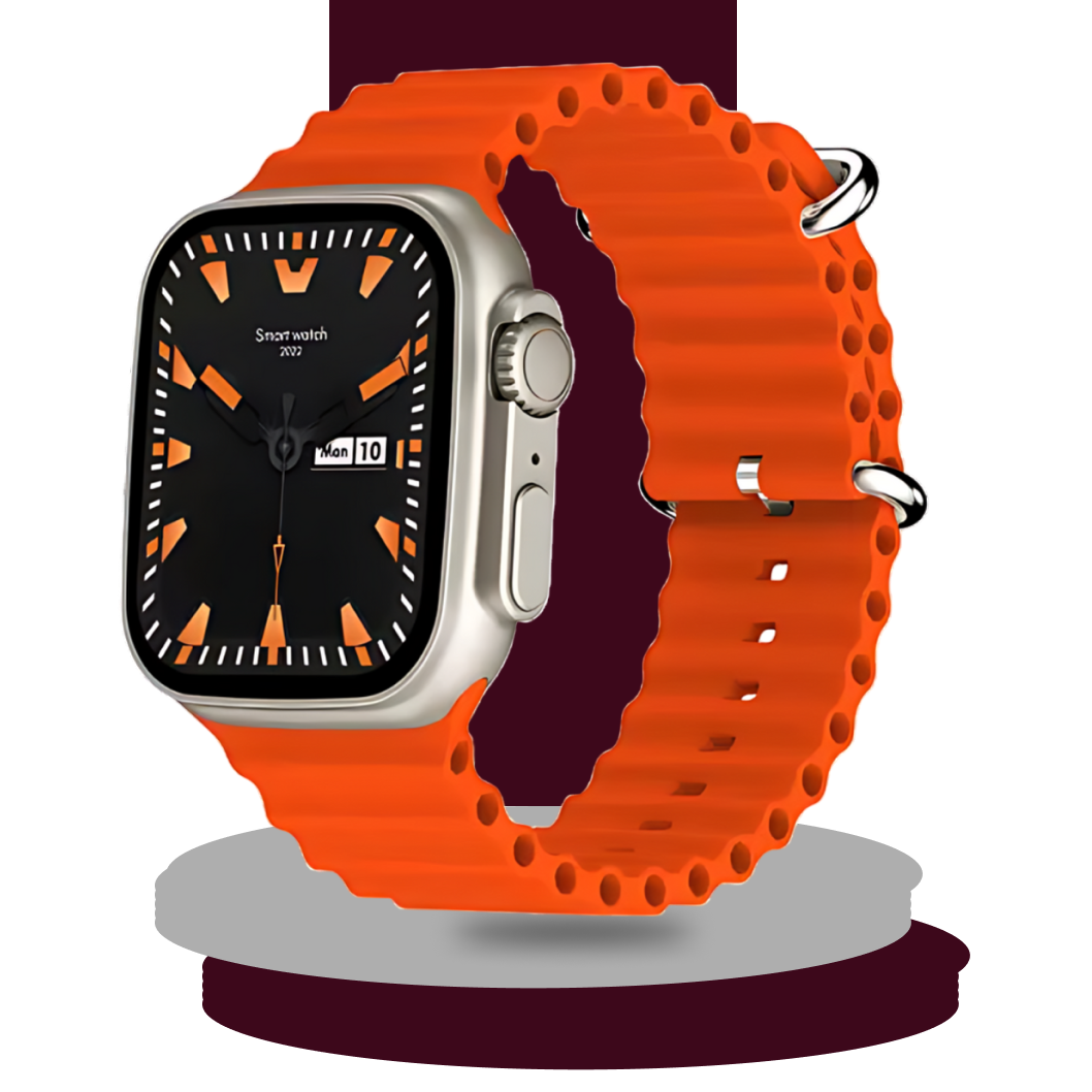DT900 Ultra Smart Watch with 7 Straps | Bold Display & Smart Features