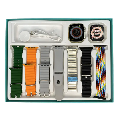 Y60 Smartwatch with 7 Interchangeable Straps – Style & Comfort in One Shopezfy