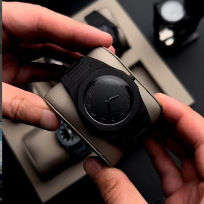 Arabic Full Black Dial Watch