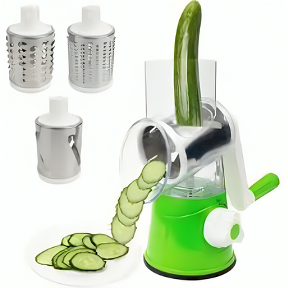 3-in-1 Vegetable Cutter Machine – Chop, Slice & Grate Easily Shopezfy
