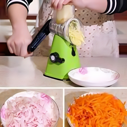 3-in-1 Vegetable Cutter Machine – Chop, Slice & Grate Easily Shopezfy